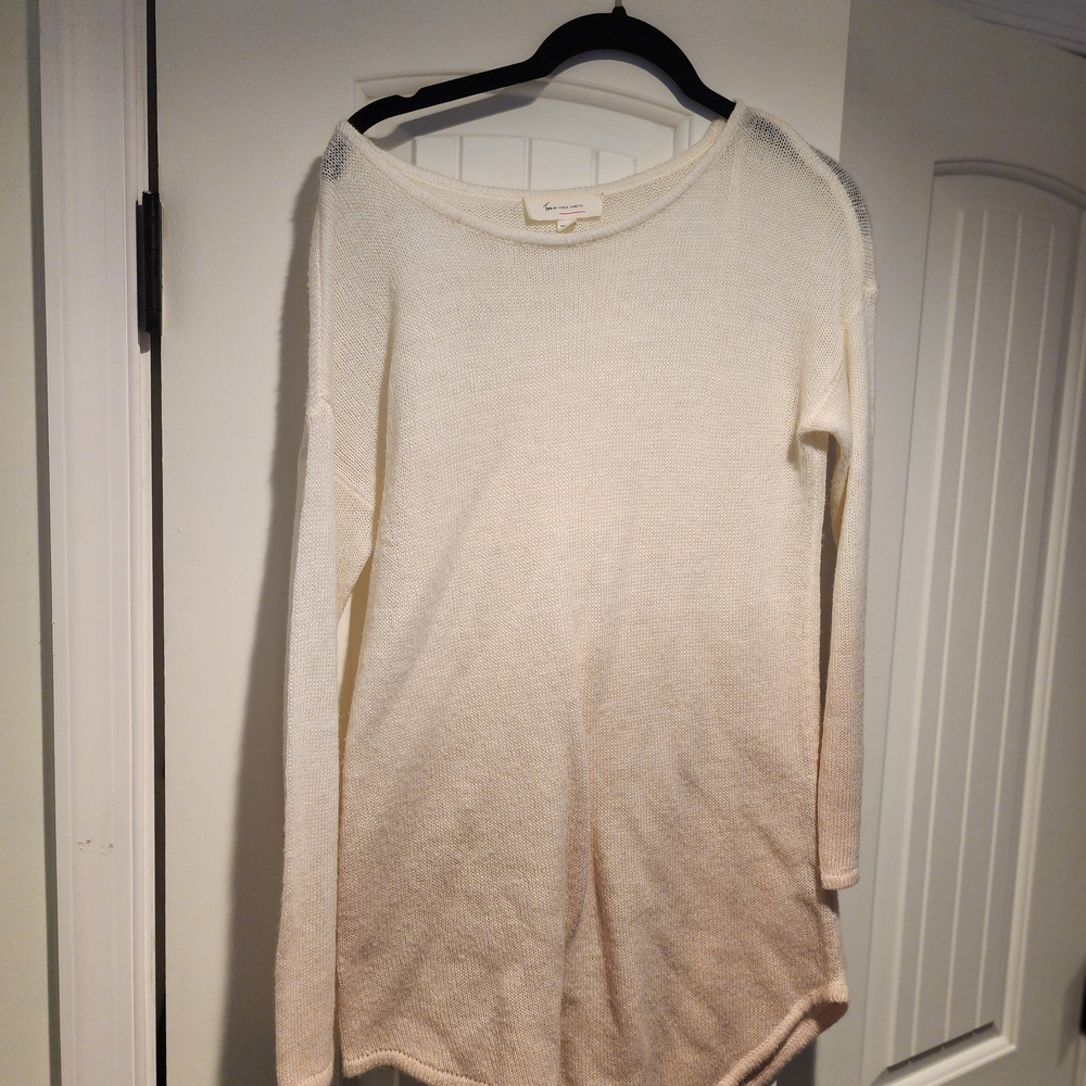 Vince Camuto Cream Knit Sweater